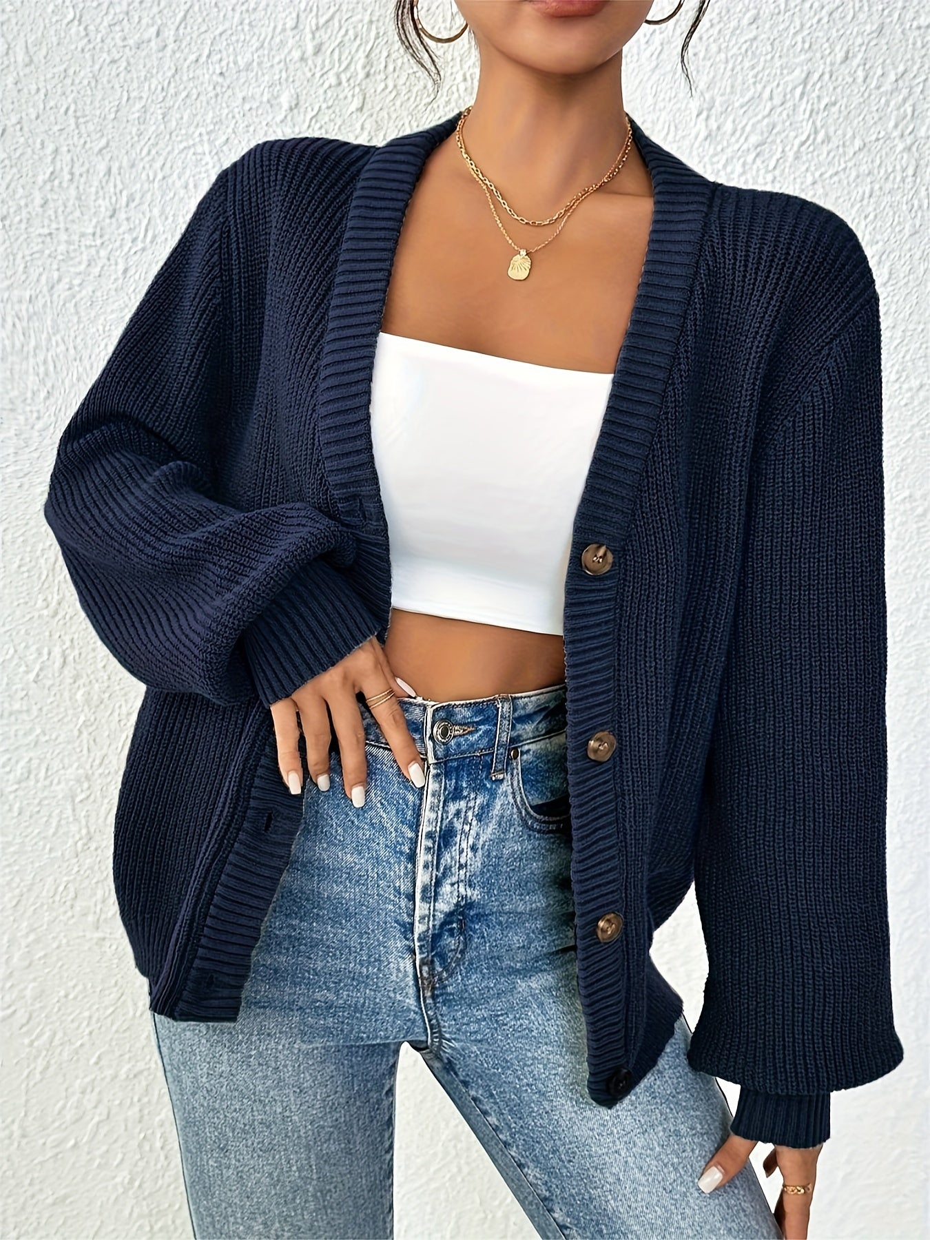 Knitted Cardigan Jacket