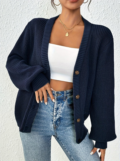 Veste cardigan tricotée